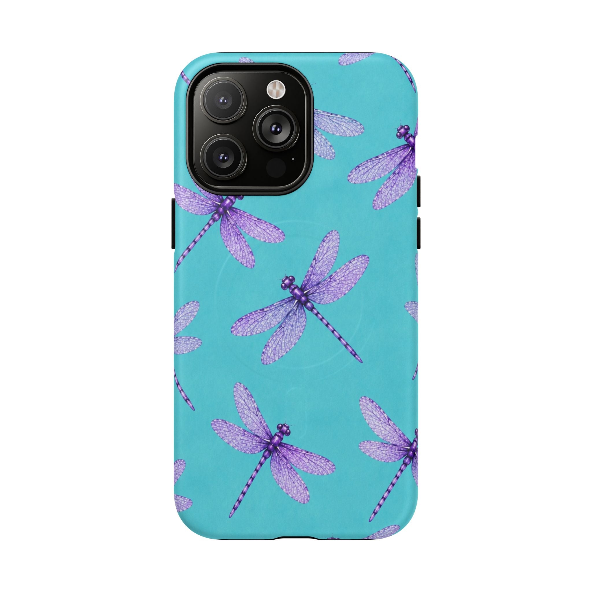 Turquoise Dragonfly Dreams – Tough Magnetic Phone Case