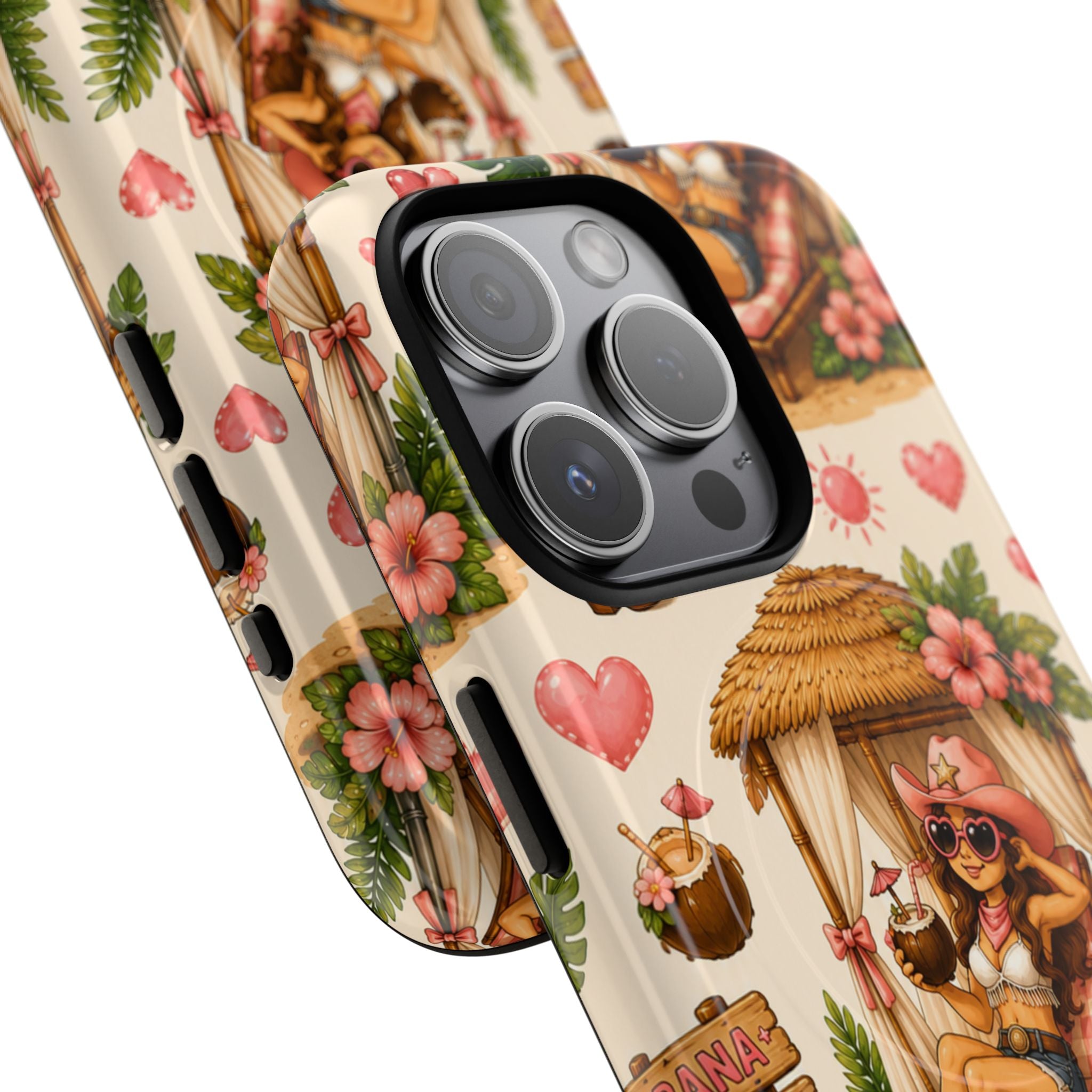 Cabana Cowgirl- Tough Magnetic Phone Case