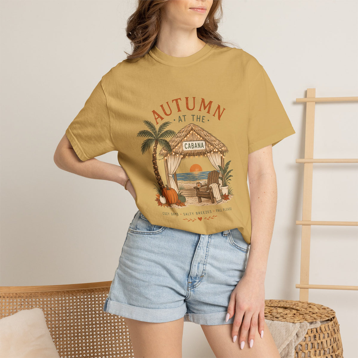 Autumn at the Cabana – Comfort Colors® Tee