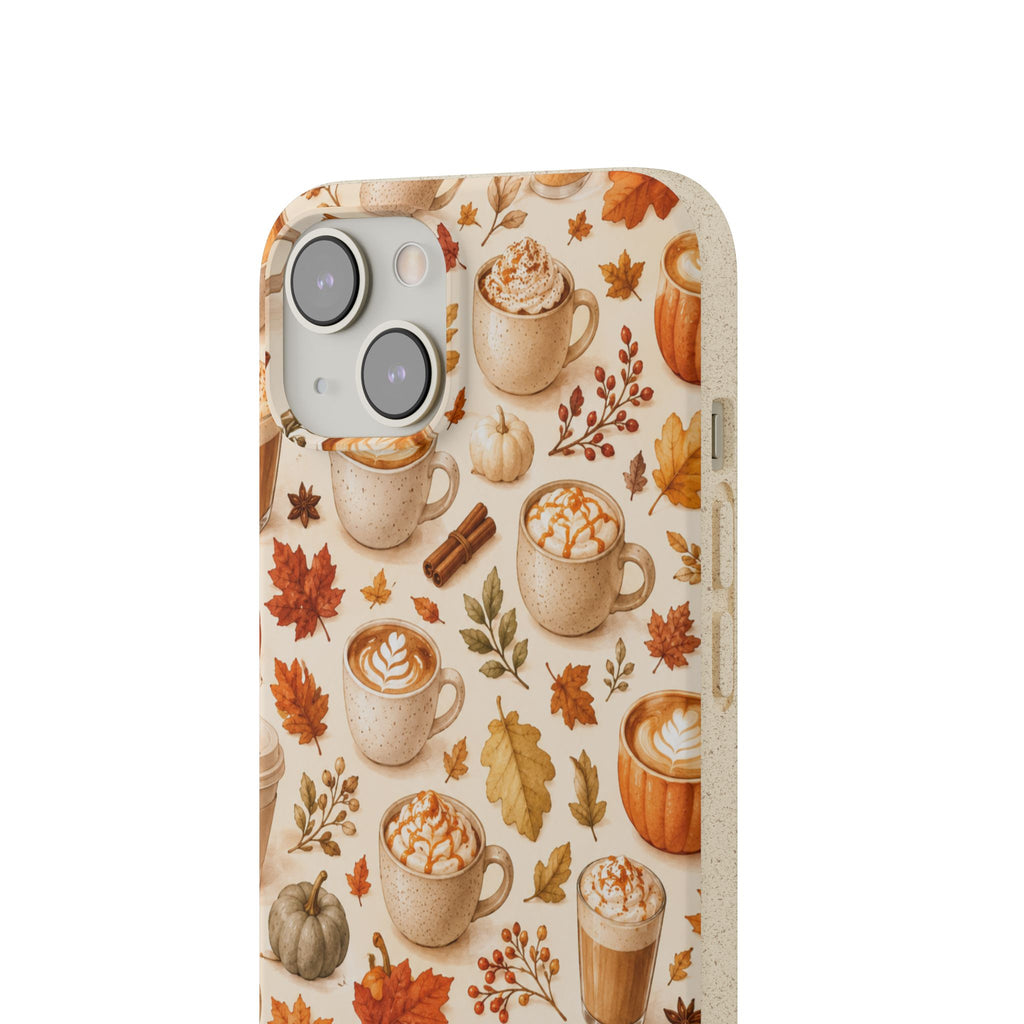 Fall in Love Latte- Eco-Friendly Biodegradable Phone Case