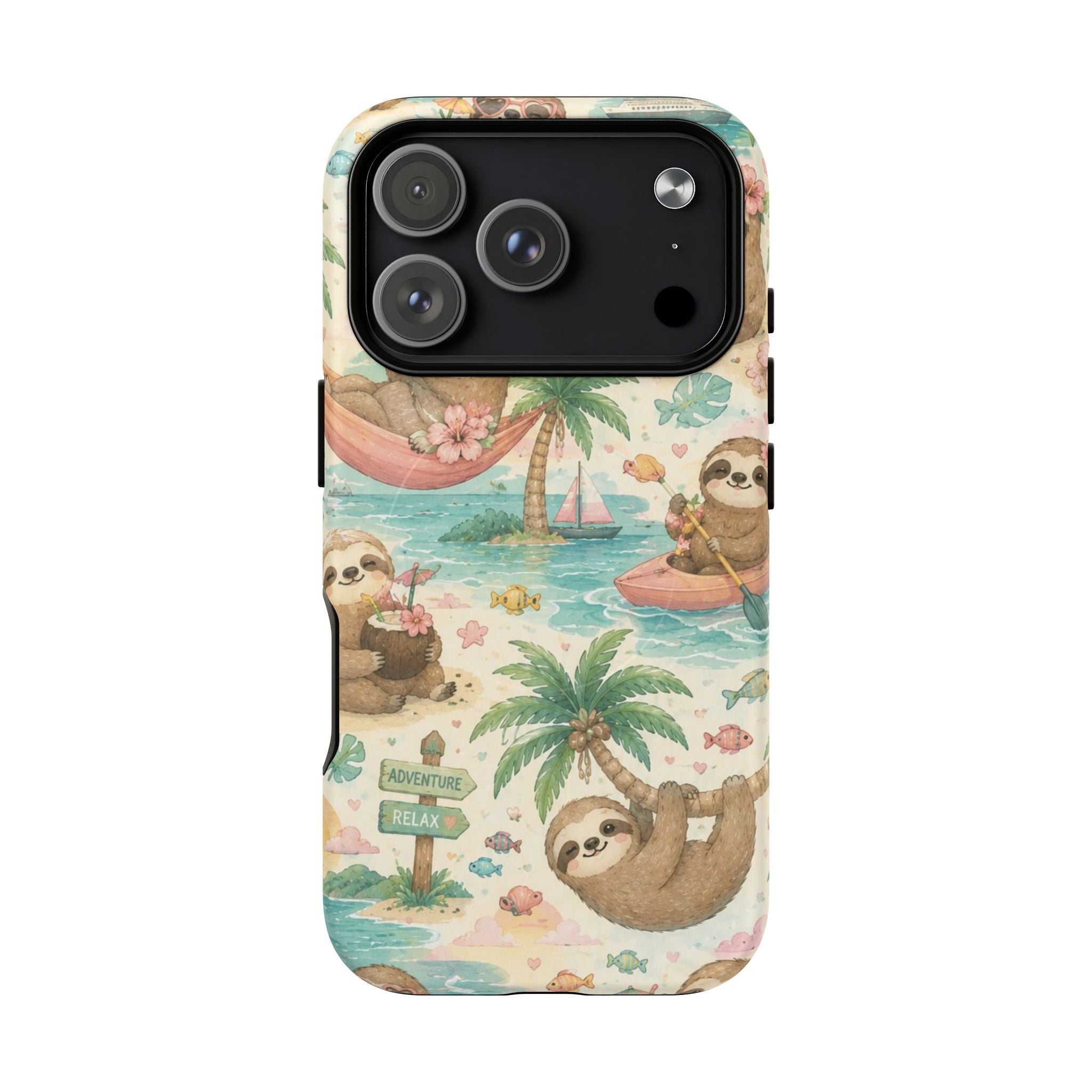 Hangin' In There, Babe- Tough Magnetic Phone Case
