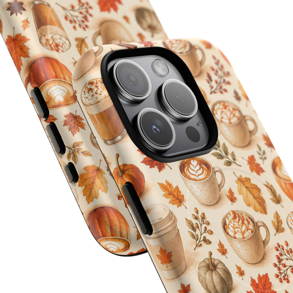 Fall in Love Latte-Tough Magnetic Phone Case