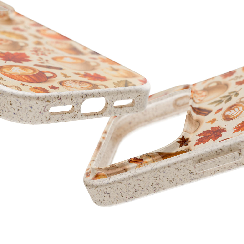 Fall in Love Latte- Eco-Friendly Biodegradable Phone Case