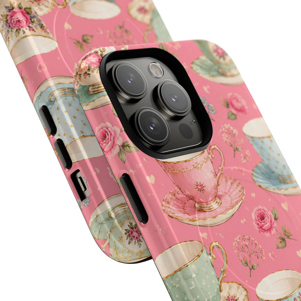 Tea Party in the Cabana- Tough Magnetic Phone Case