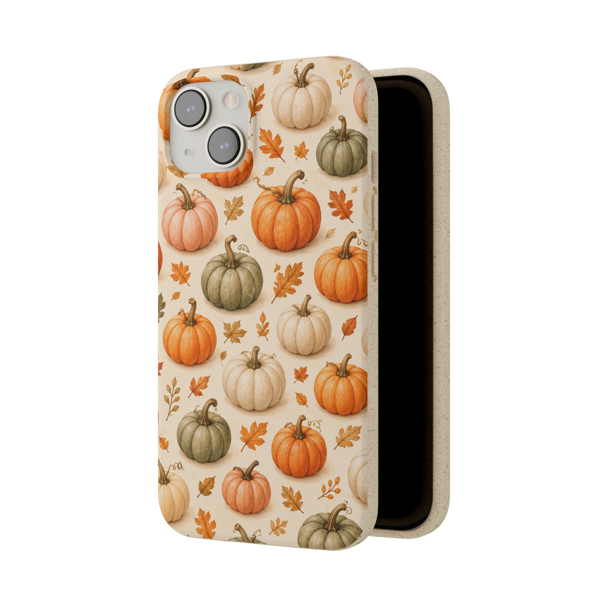 Cabana Pumpkin Patch -Eco-Friendly Biodegradable Phone Case