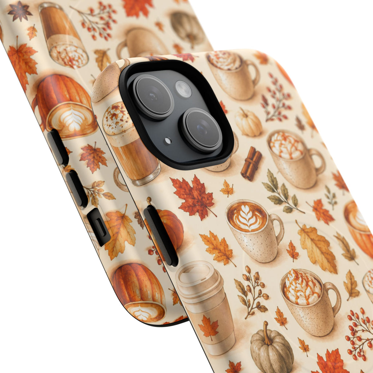 Fall in Love Latte-Tough Magnetic Phone Case