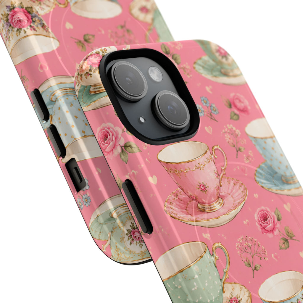 Tea Party in the Cabana- Tough Magnetic Phone Case