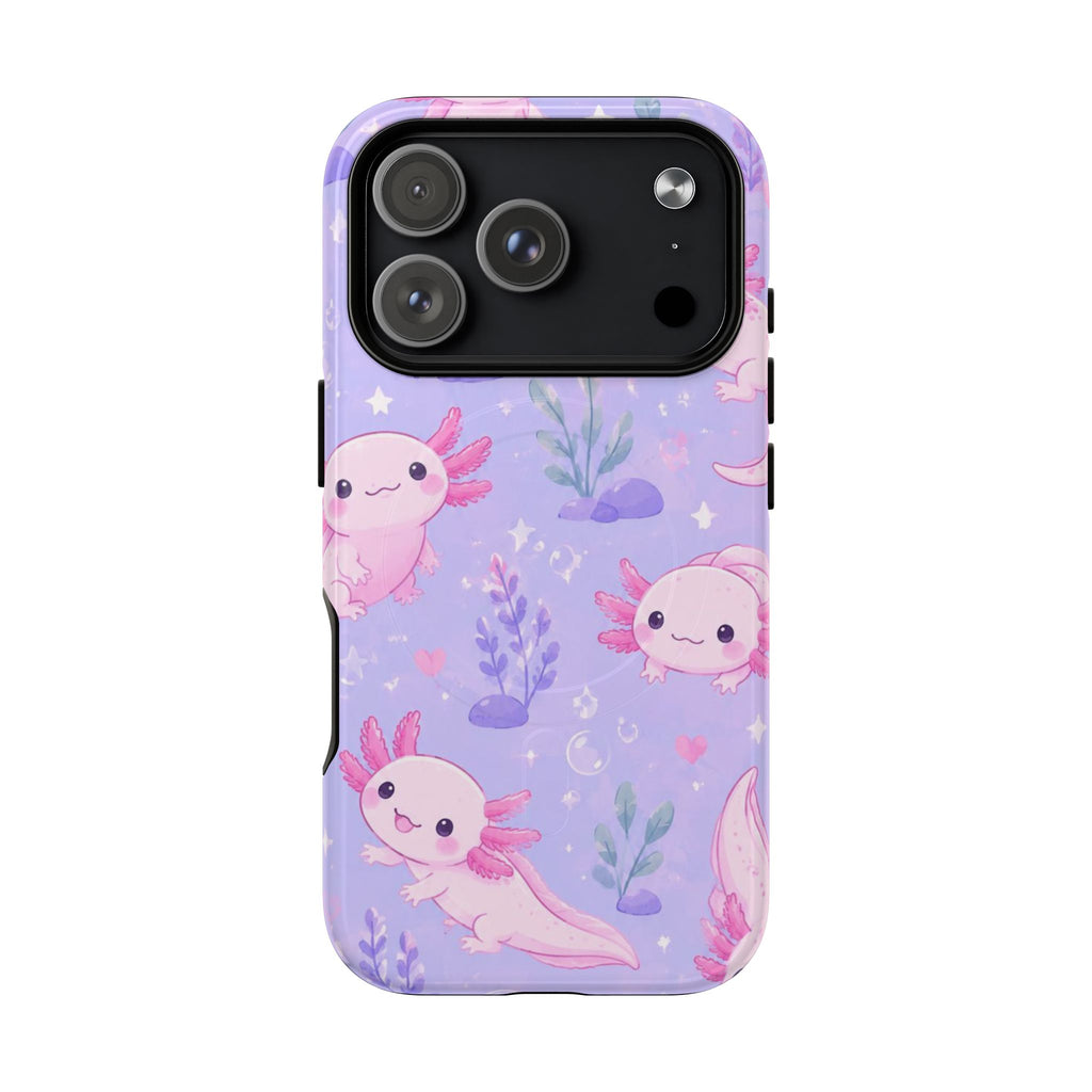 Axolotl Lotta Love -Tough Magnetic Phone Case