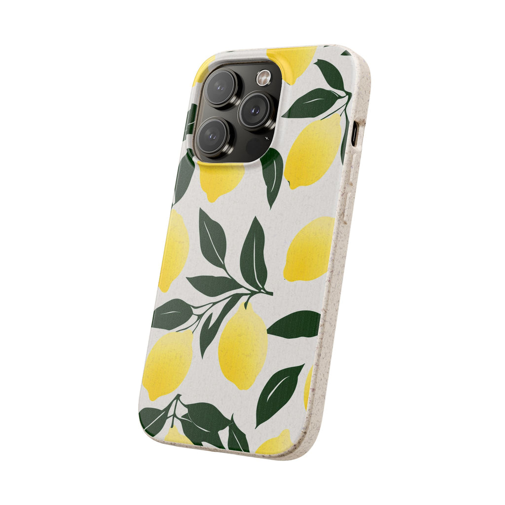 Lemon Escape - Eco-Friendly Biodegradable Phone Case