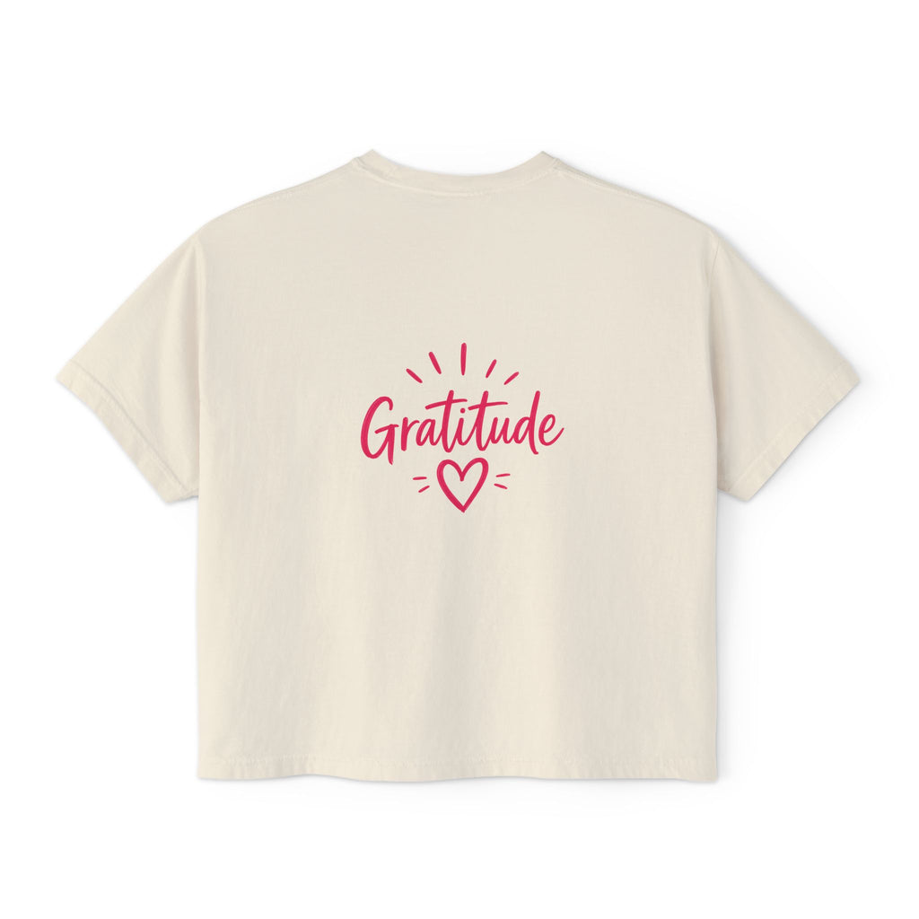 Gratitude - Boxy Tee