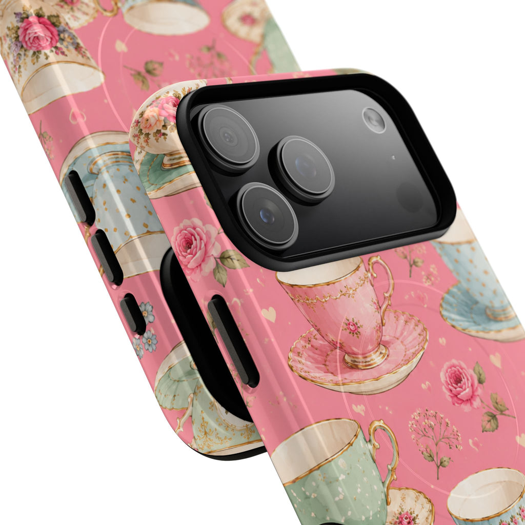 Tea Party in the Cabana- Tough Magnetic Phone Case