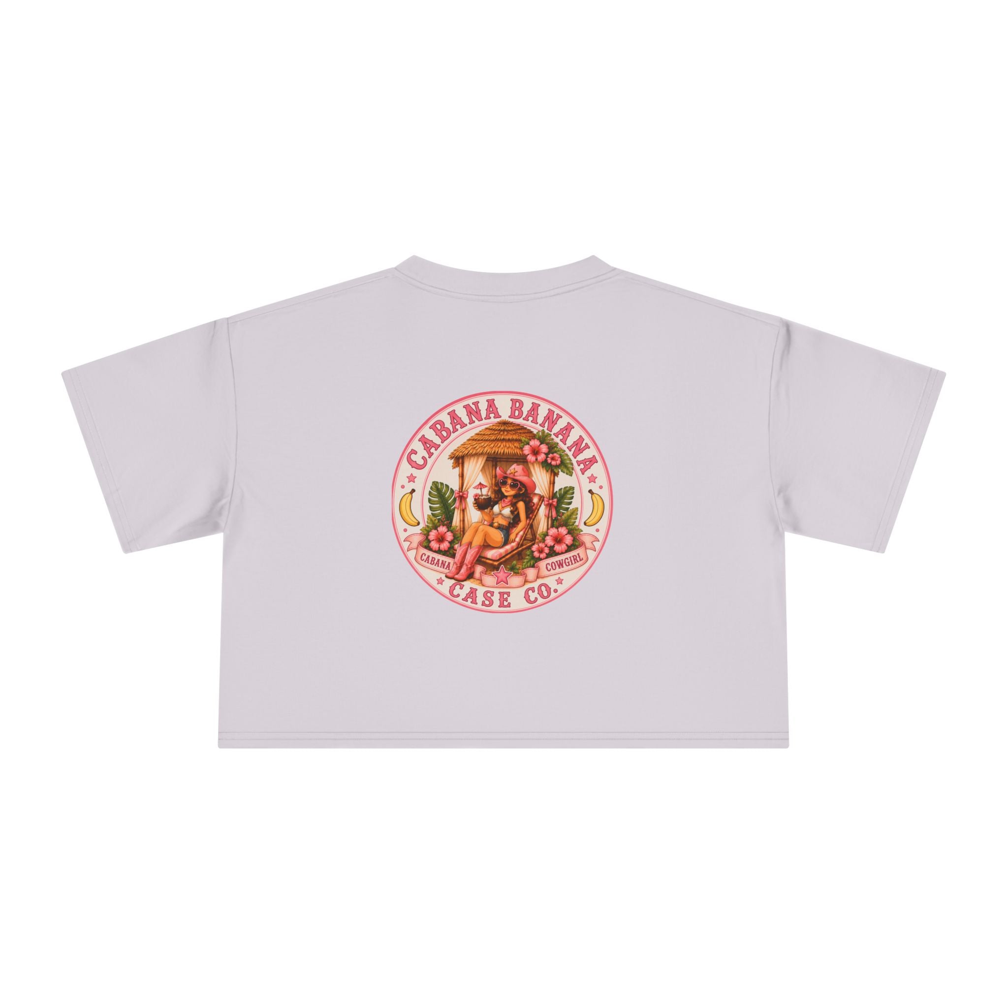Cabana Cowgirl Crop Tee