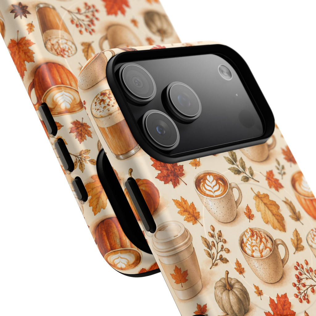 Fall in Love Latte-Tough Magnetic Phone Case