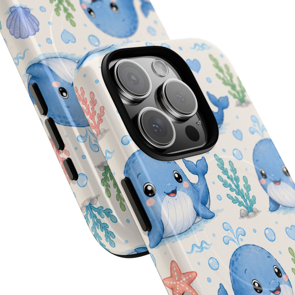 Whale Watching from the Cabana- Tough Magnetic Phone Case