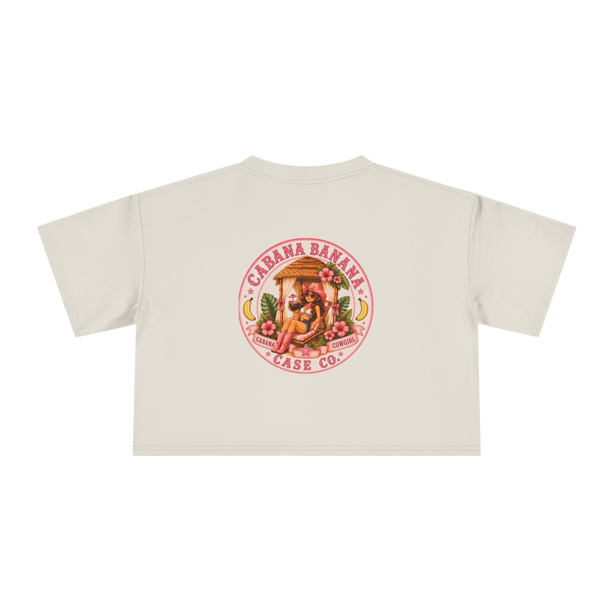 Cabana Cowgirl Crop Tee