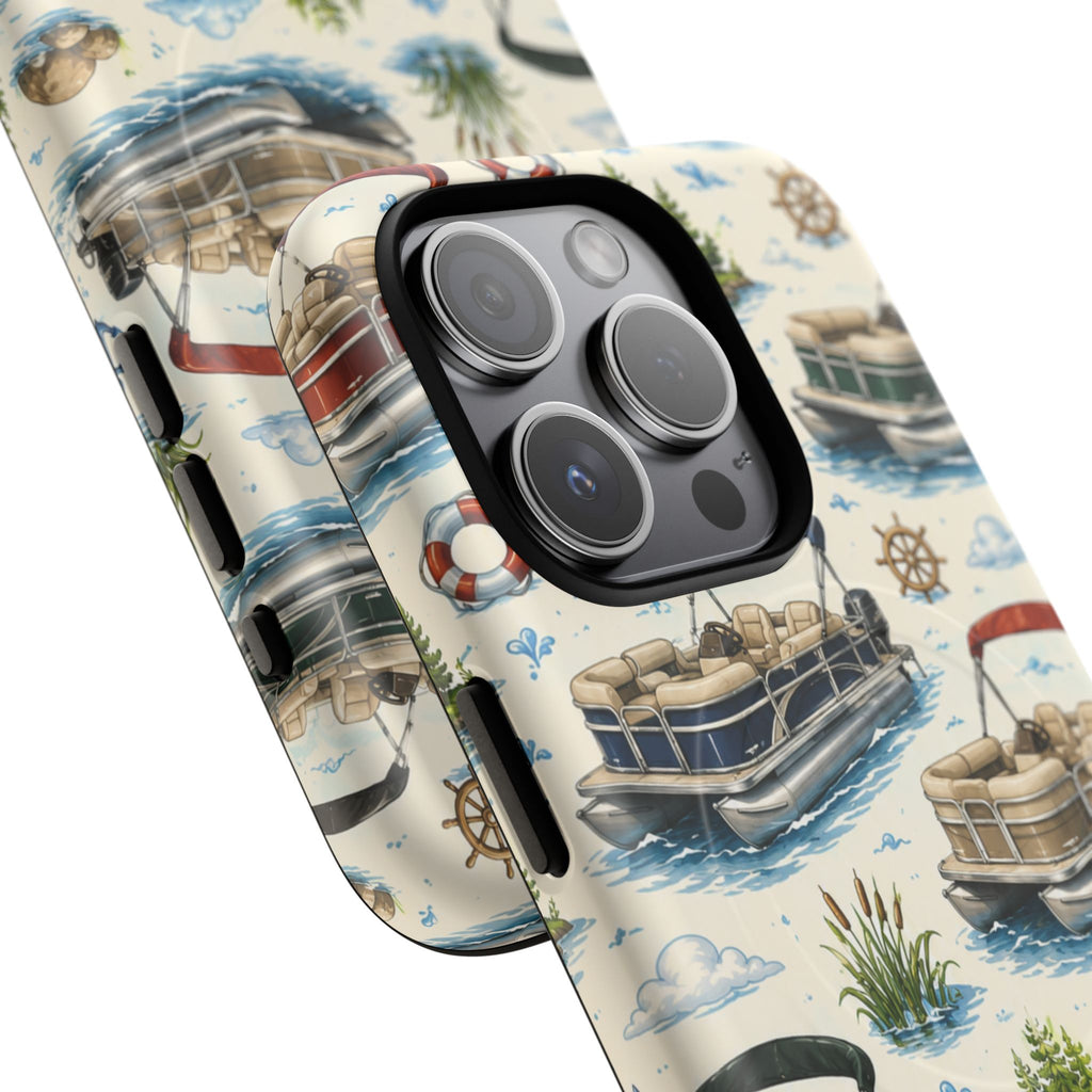 The Pontoon Cabana Club- Tough Magnetic Phone Case