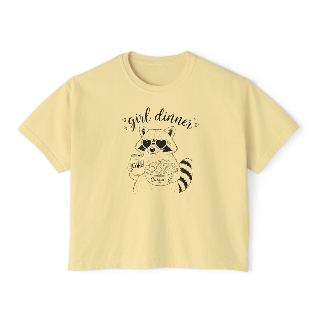 Girl Dinner -Boxy Tee