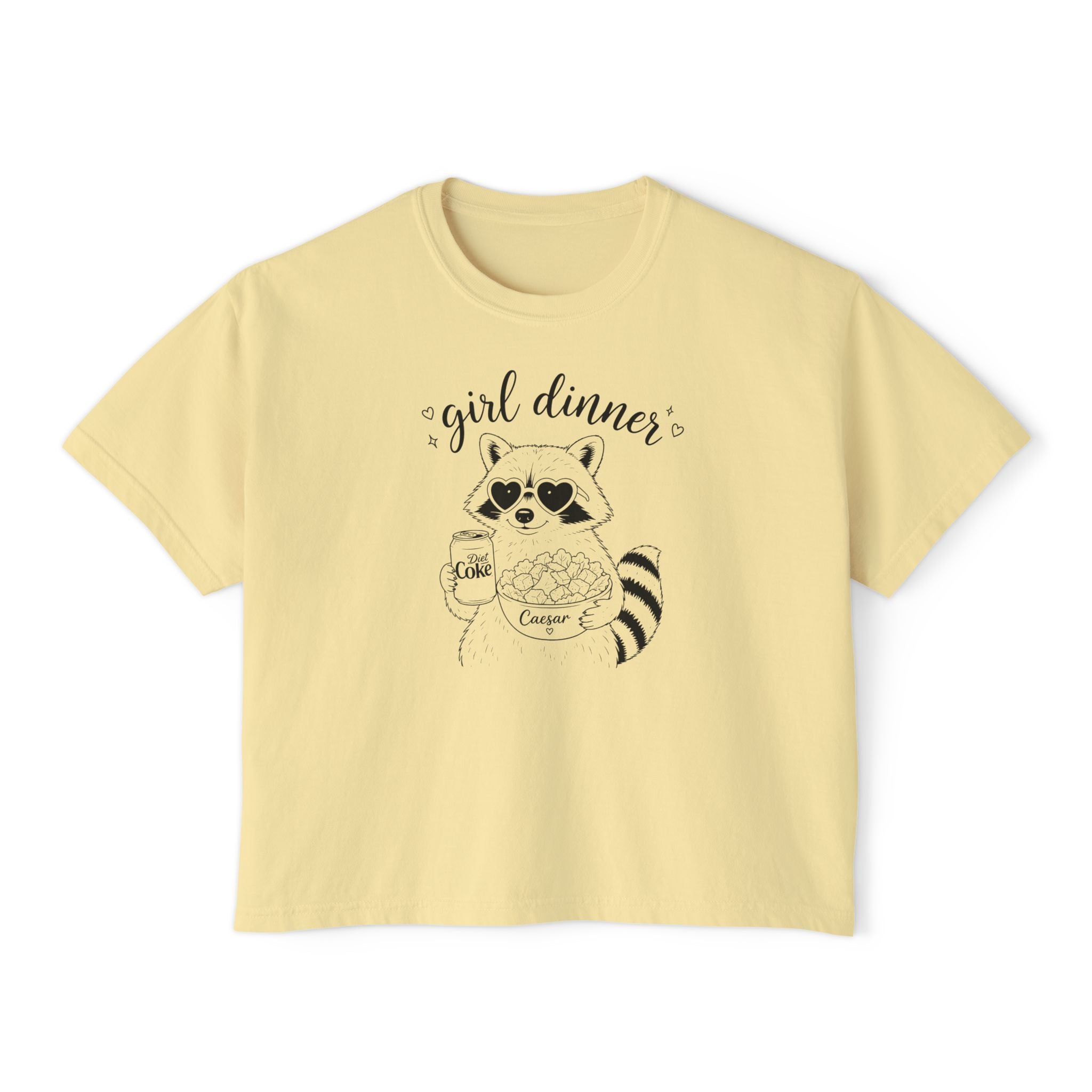 Girl Dinner -Boxy Tee