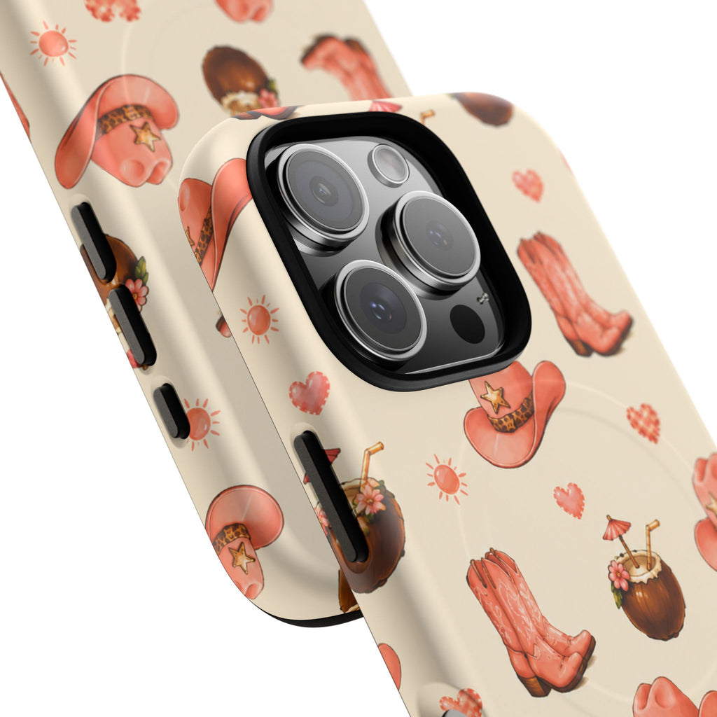 Boots in the Cabana- Tough Magnetic Phone Case