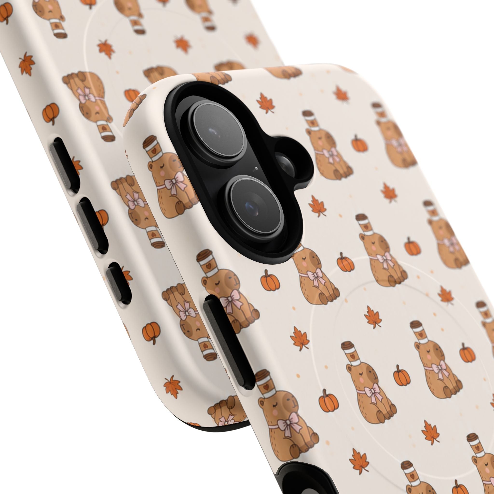 Pumpkin Patch Capy – Tough Magnetic Phone Case