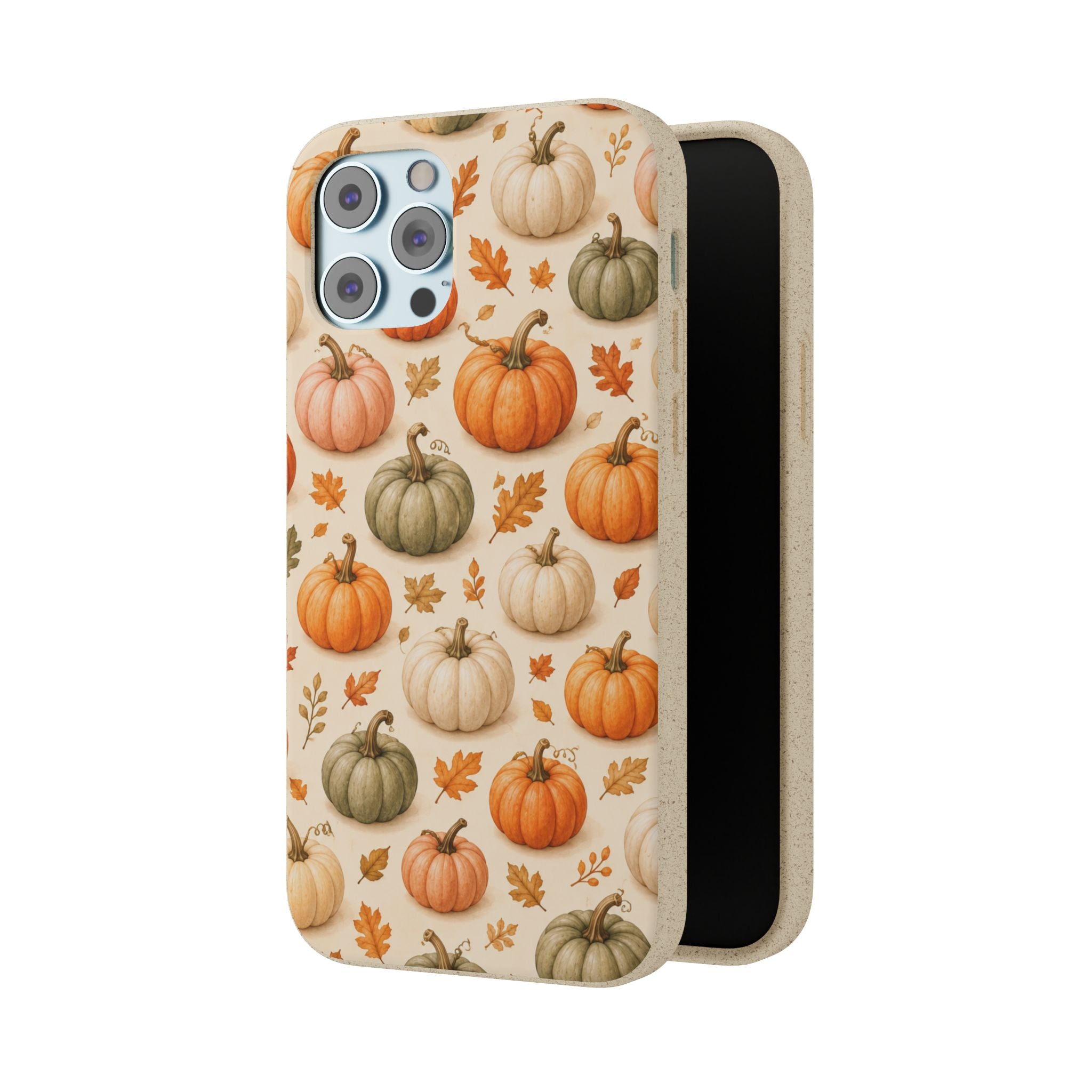 Cabana Pumpkin Patch -Eco-Friendly Biodegradable Phone Case