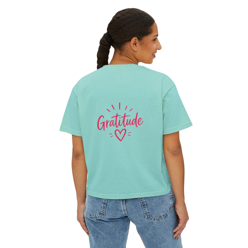 Gratitude - Boxy Tee
