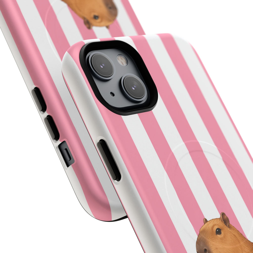 Caby in Cabana Pink- Tough Magnetic Phone Case