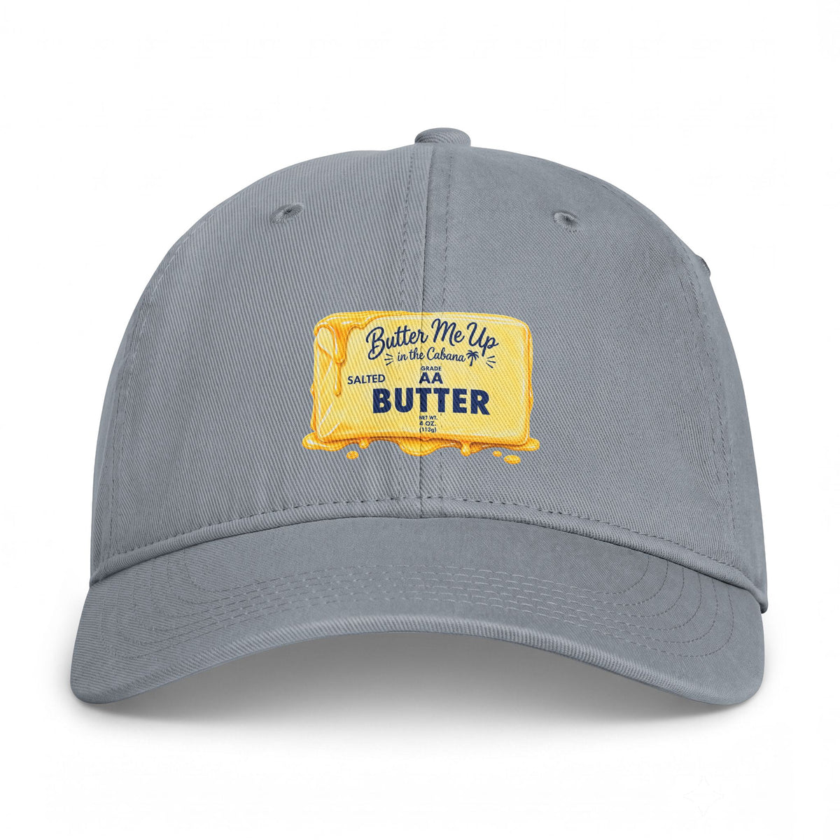 Butter Me Up In The Cabana — Coastal Washed Baseball Hat