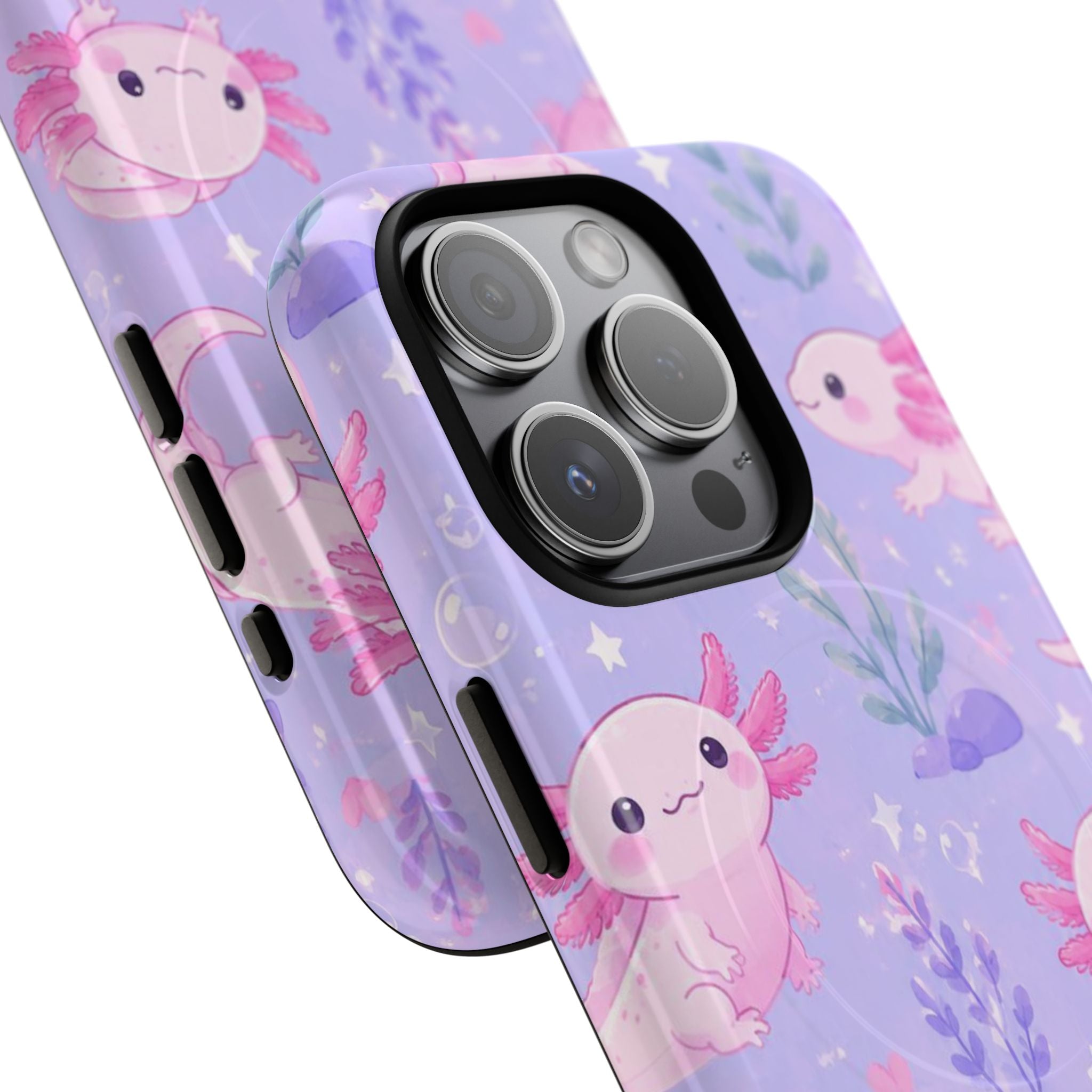 Axolotl Lotta Love -Tough Magnetic Phone Case