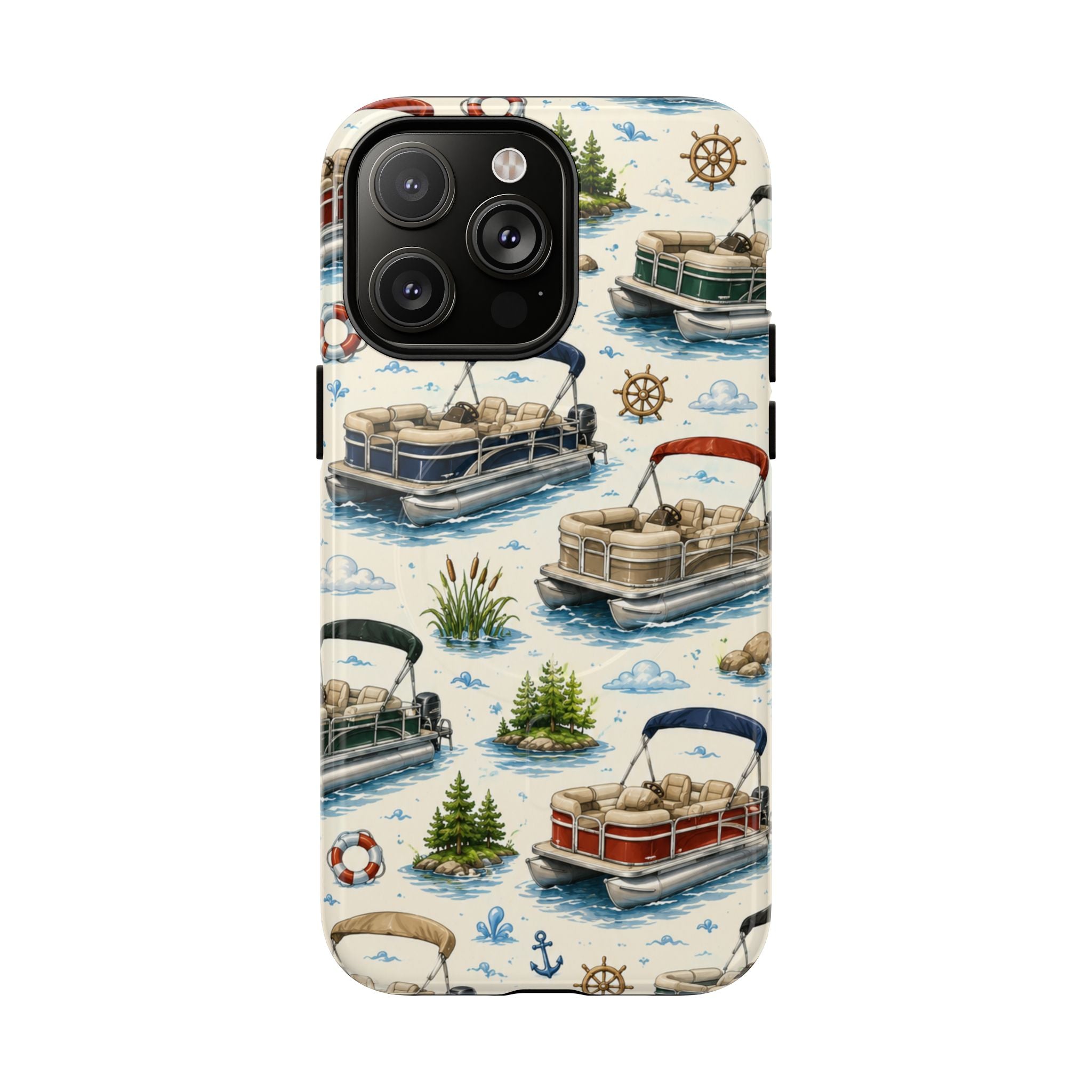 The Pontoon Cabana Club- Tough Magnetic Phone Case