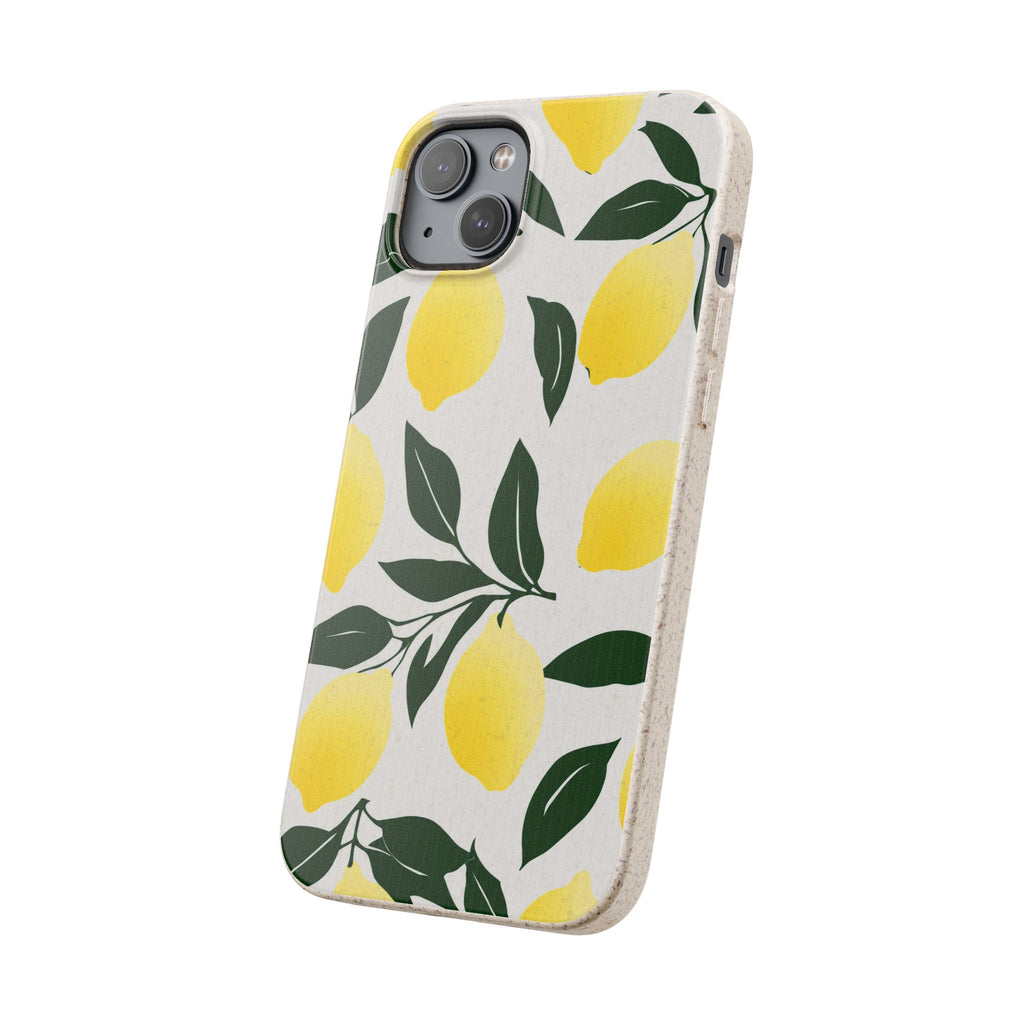 Lemon Escape - Eco-Friendly Biodegradable Phone Case