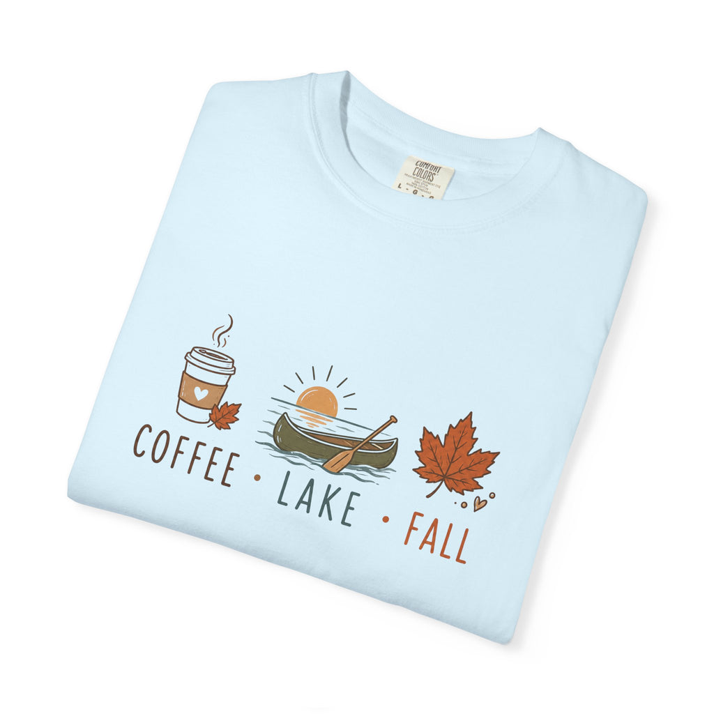 Coffee • Lake • Fall – Comfort Colors® Tee