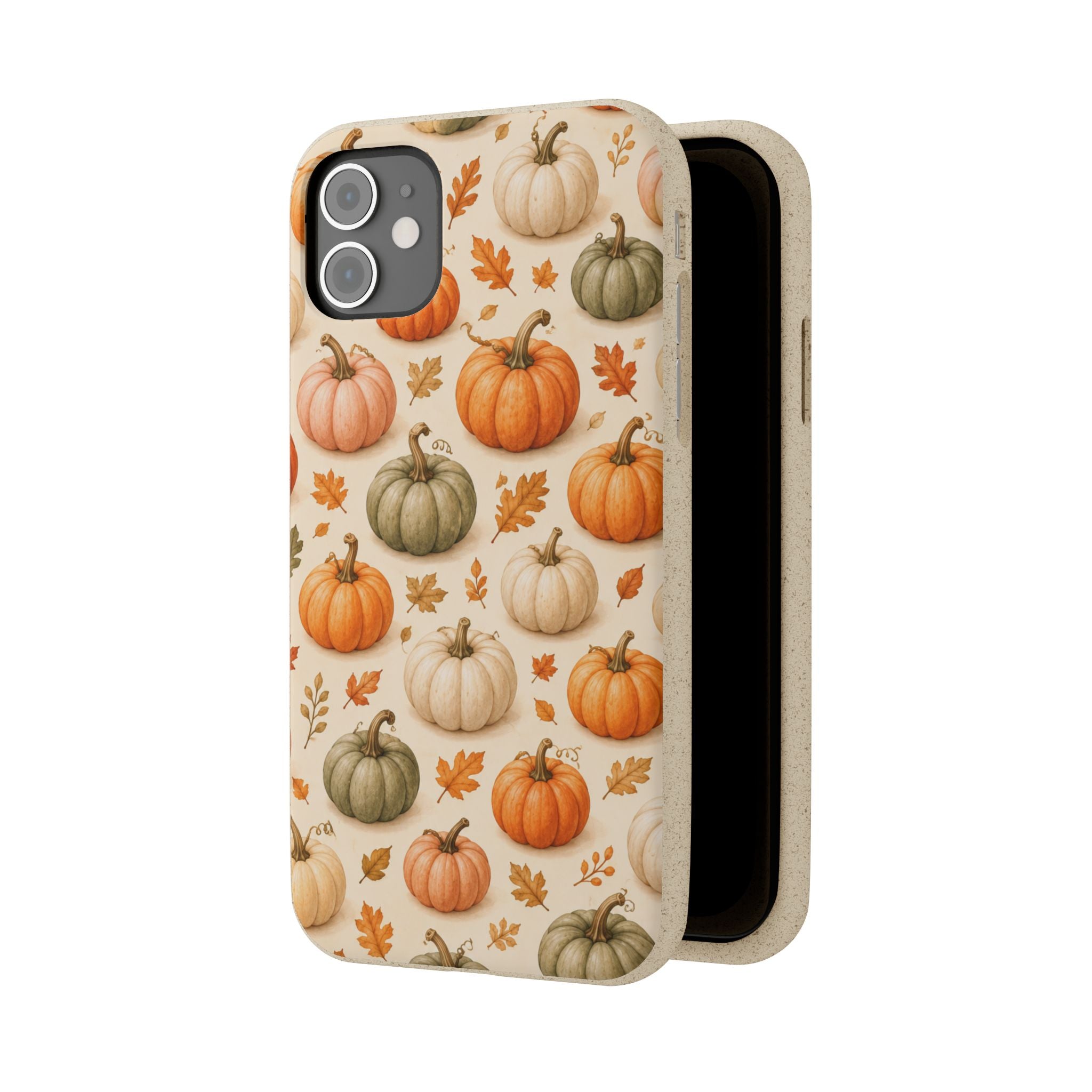 Cabana Pumpkin Patch -Eco-Friendly Biodegradable Phone Case