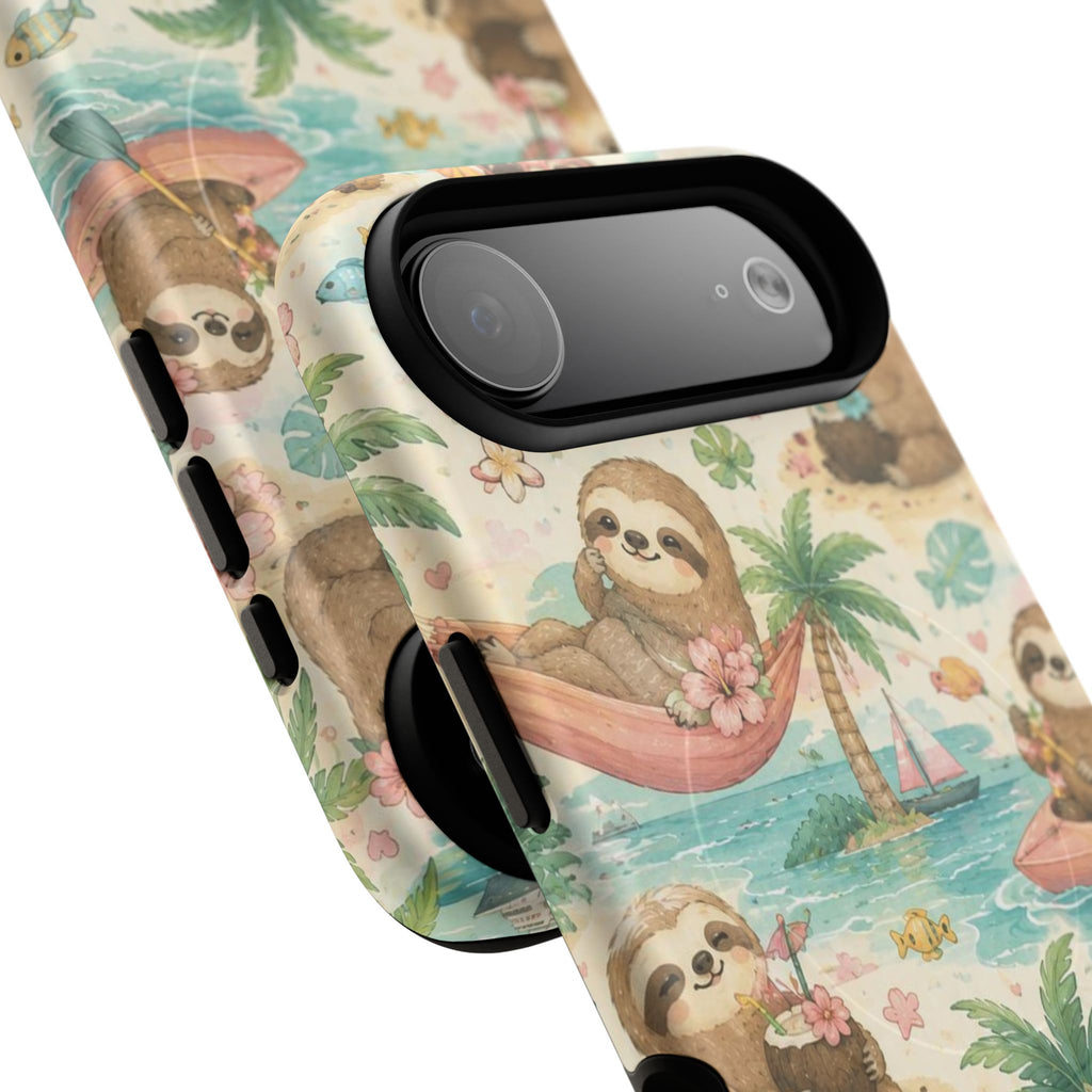 Hangin' In There, Babe- Tough Magnetic Phone Case