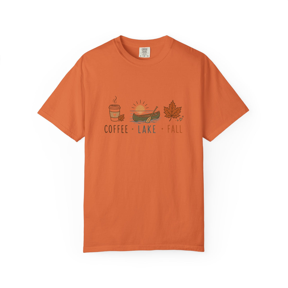 Coffee • Lake • Fall –T-Shirt