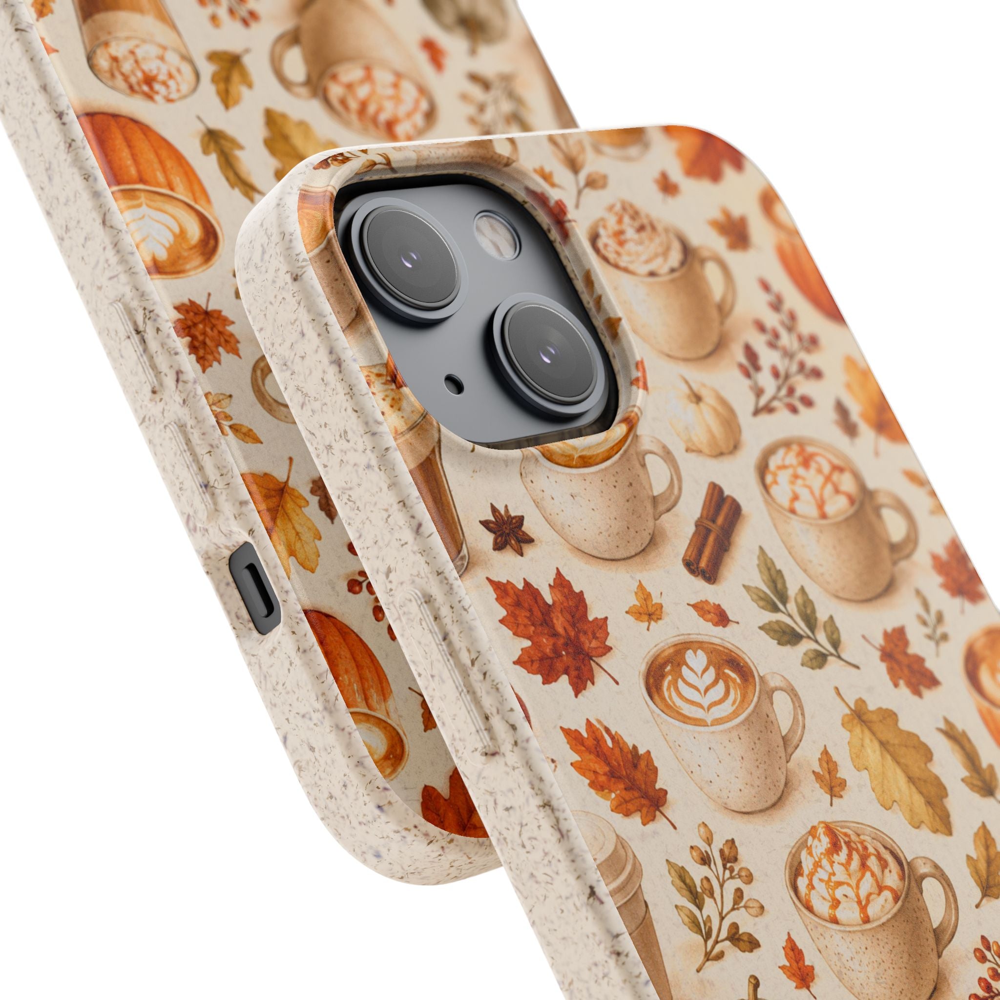 Fall in Love Latte- Eco-Friendly Biodegradable Phone Case
