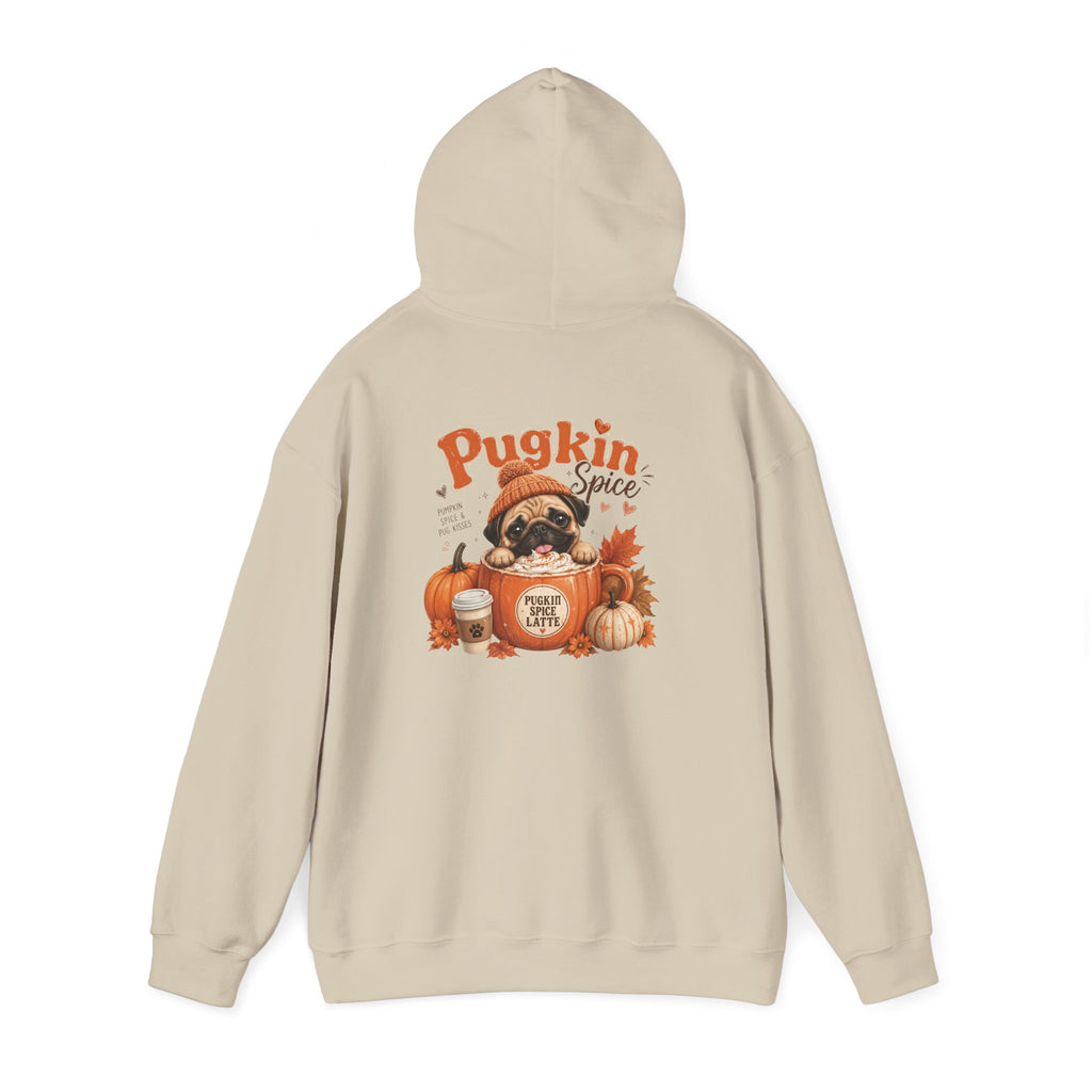 Pumpkin Spice Pug Hoodie — Graphic Sweatshirt