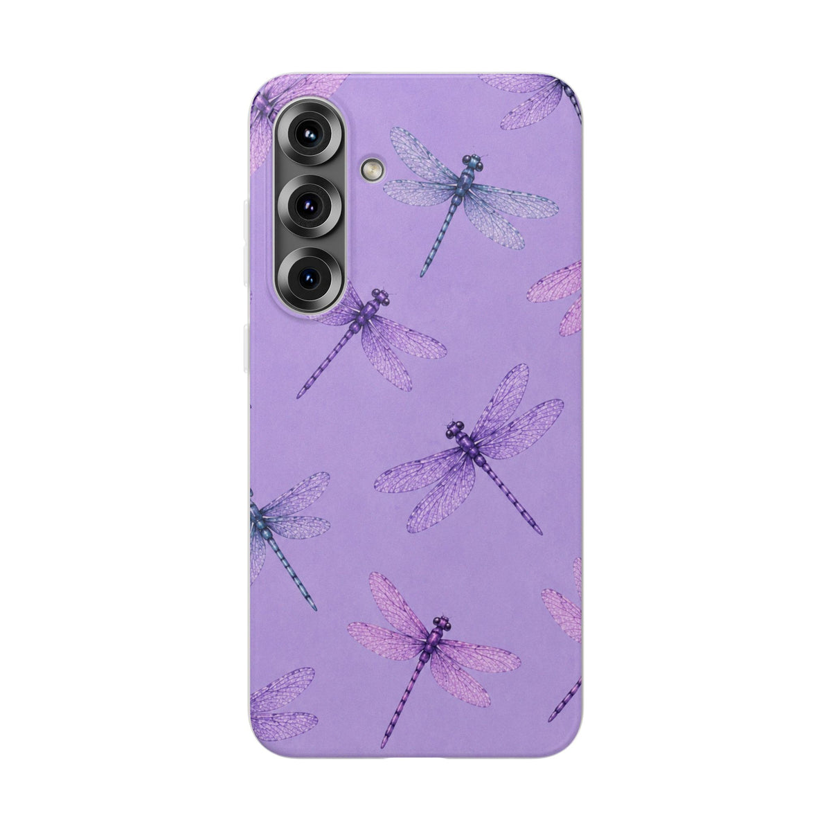 Lavender Dragonfly Dreams-Flexi iPhone & Samsung Phone Case