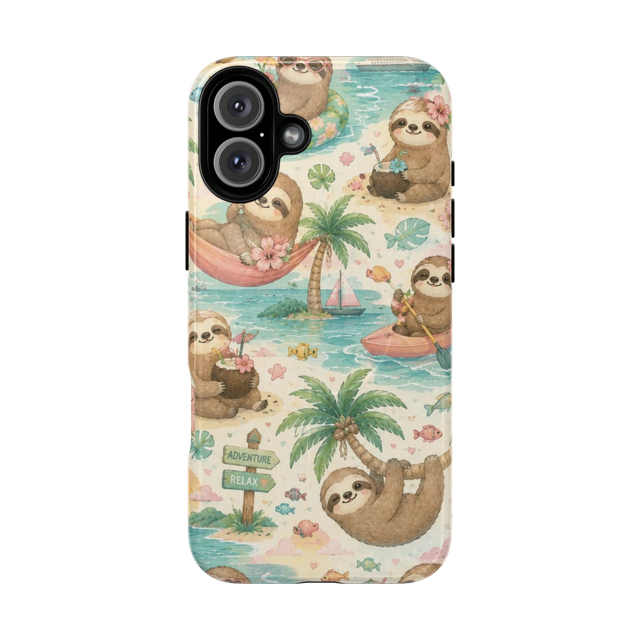 Hangin' In There, Babe- Tough Magnetic Phone Case
