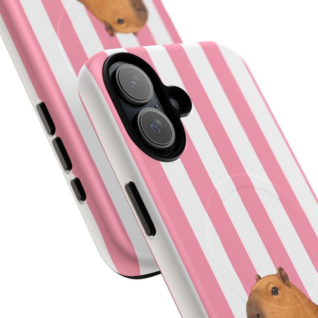 Caby in Cabana Pink- Tough Magnetic Phone Case