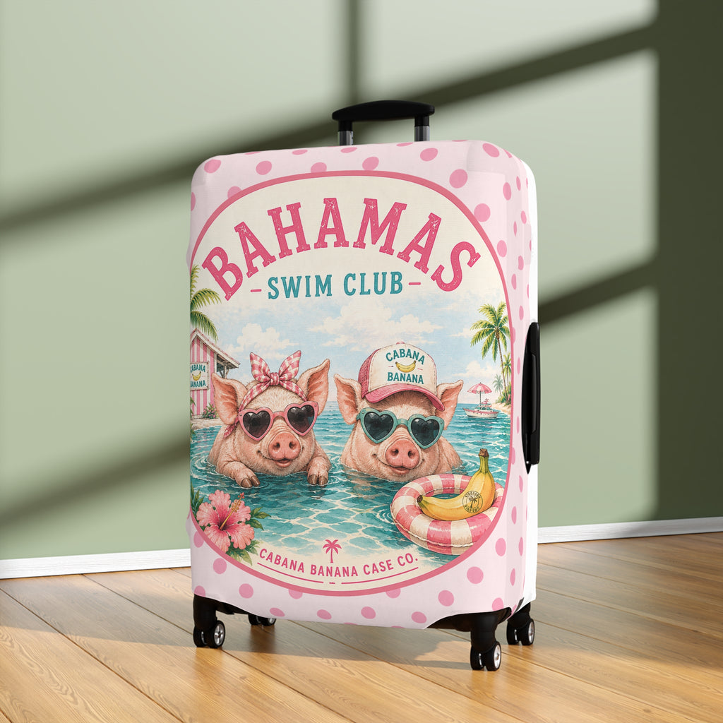 Bahamas Pig Swim Club- Luggage Protector