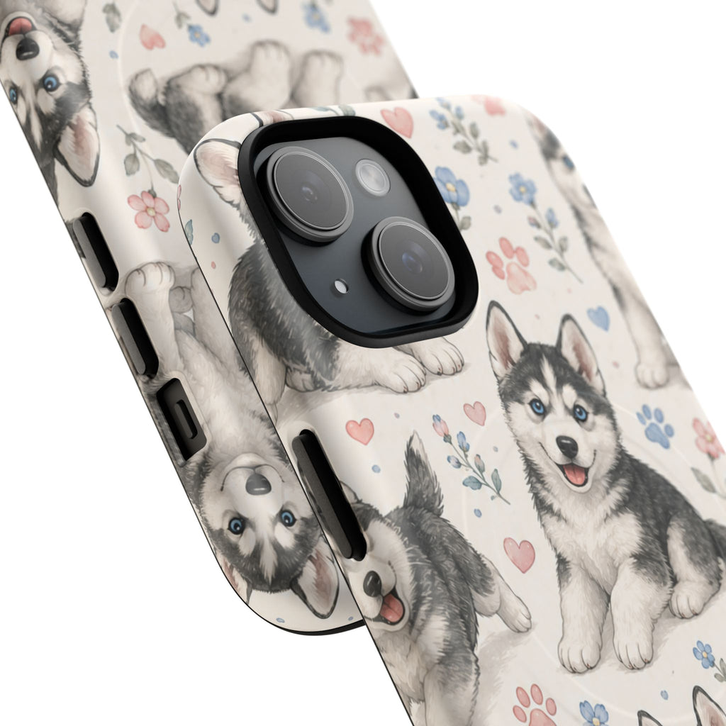 Talk Husky to Me- Tough Magnetic Phone Case