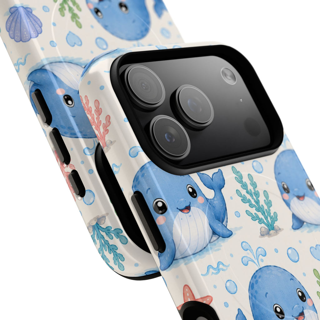Whale Watching from the Cabana- Tough Magnetic Phone Case
