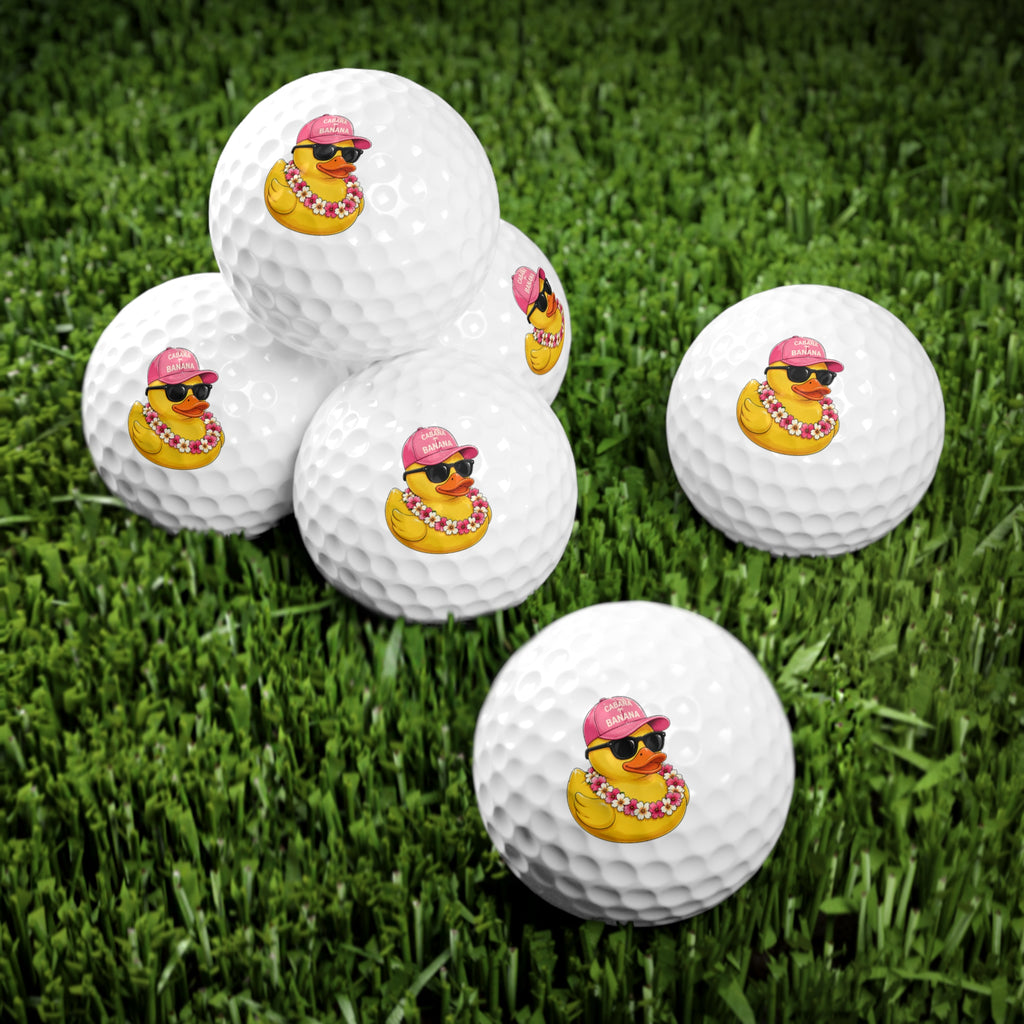 Cabana Duck-Golf Balls, 6pcs