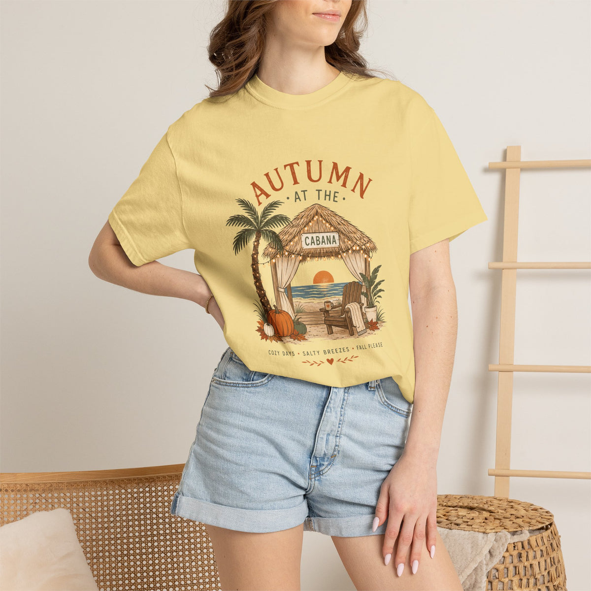 Autumn at the Cabana – Comfort Colors® Tee