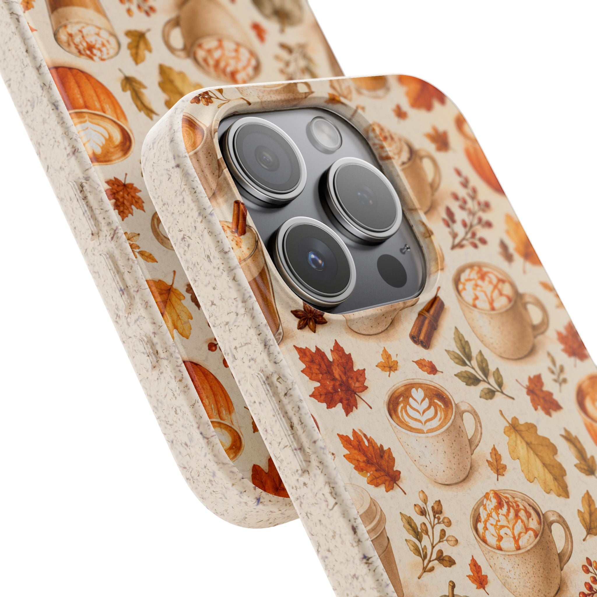 Fall in Love Latte- Eco-Friendly Biodegradable Phone Case