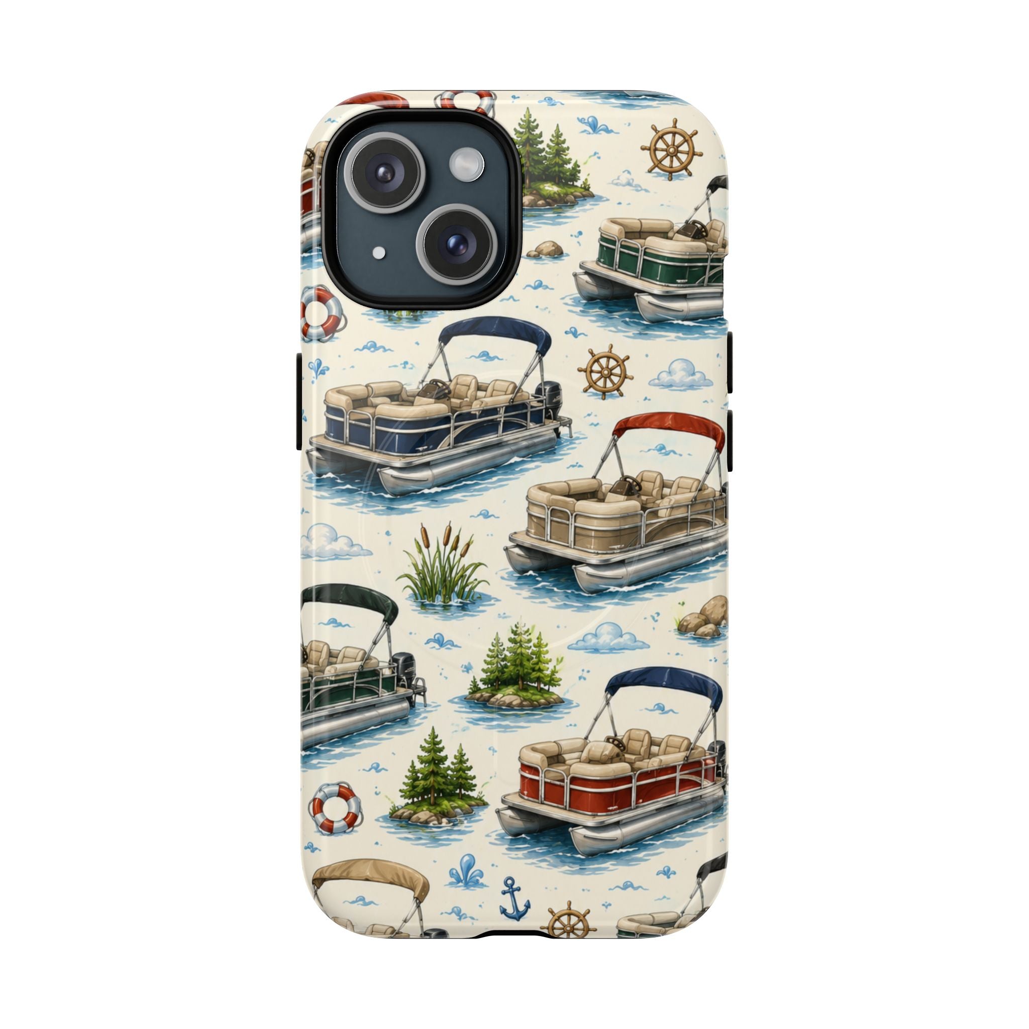 The Pontoon Cabana Club- Tough Magnetic Phone Case
