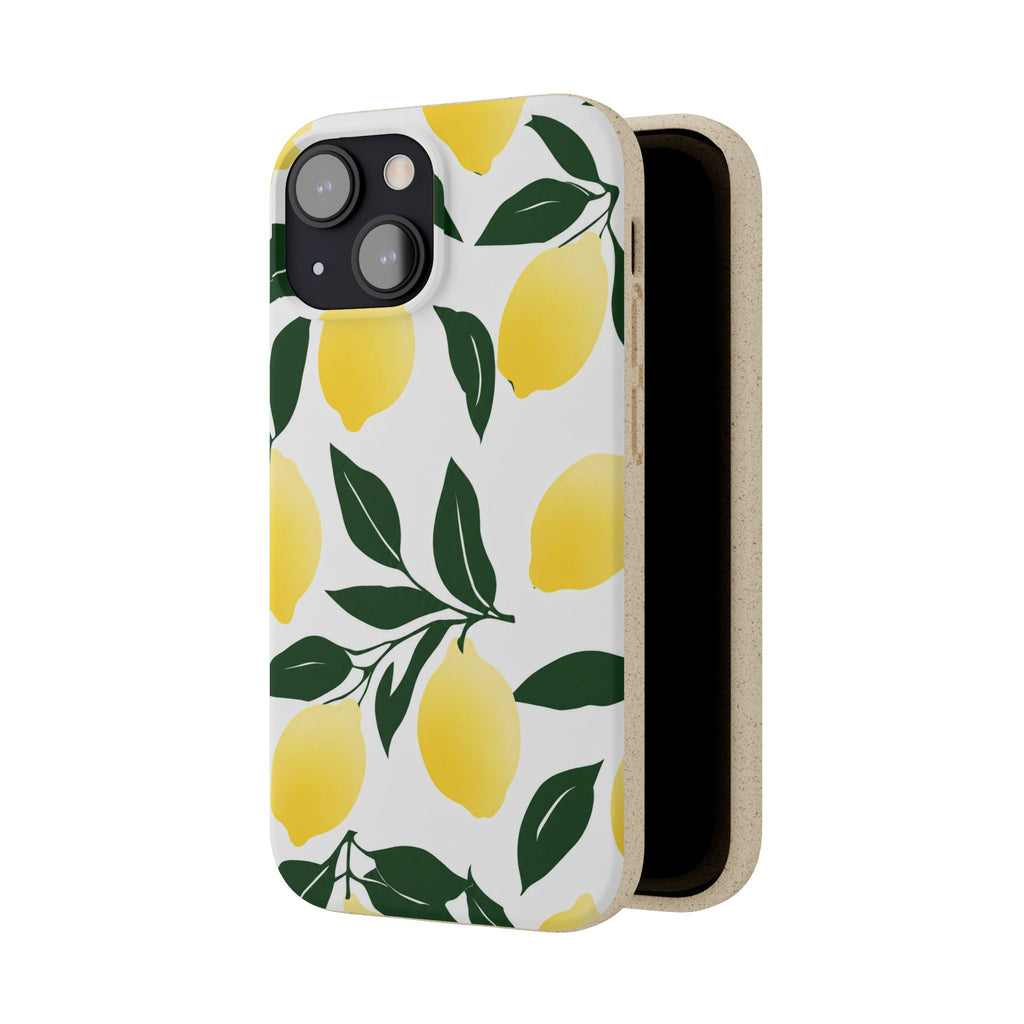 Lemon Escape - Eco-Friendly Biodegradable Phone Case