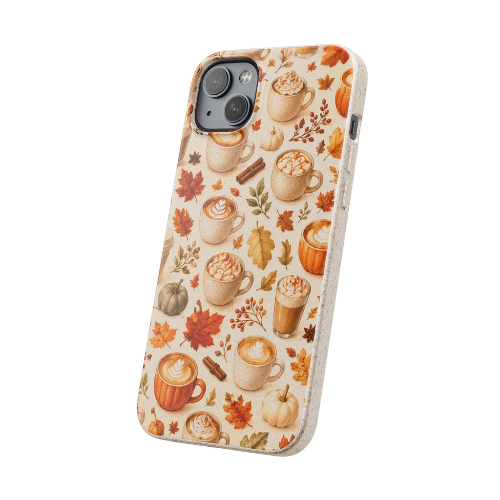 Fall in Love Latte- Eco-Friendly Biodegradable Phone Case