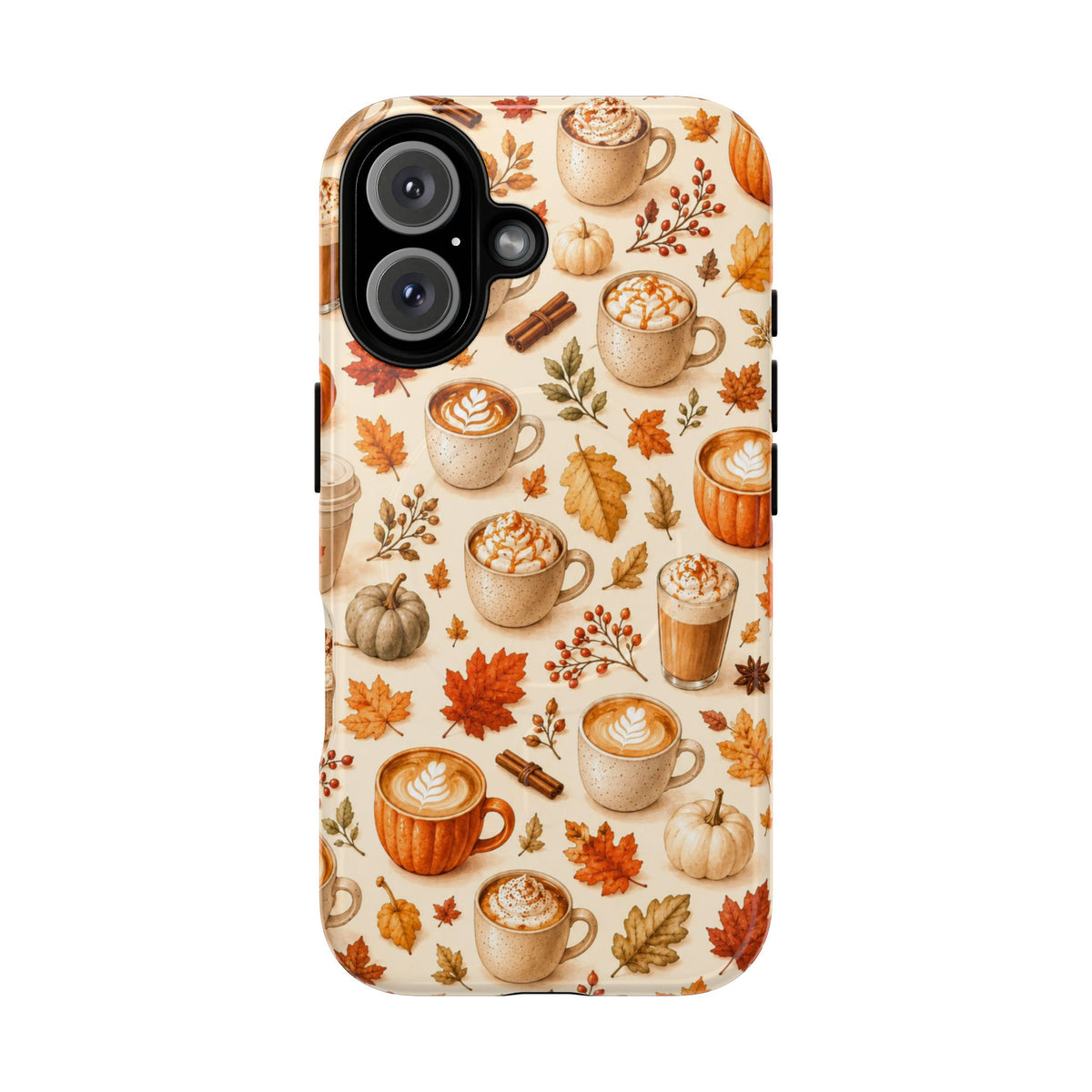 Fall in Love Latte-Tough Magnetic Phone Case